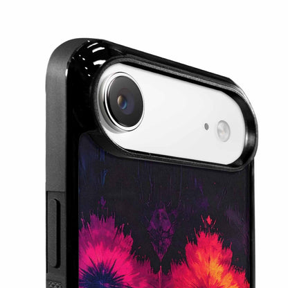 iPhone 17 Air Case — Tie Dye Dark Art Seamless Tie, Custom Printed Phone Case