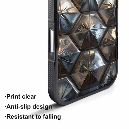 iPhone 17 Pro Max Case — Metallic Back To Original Art, Custom Print Case Cover