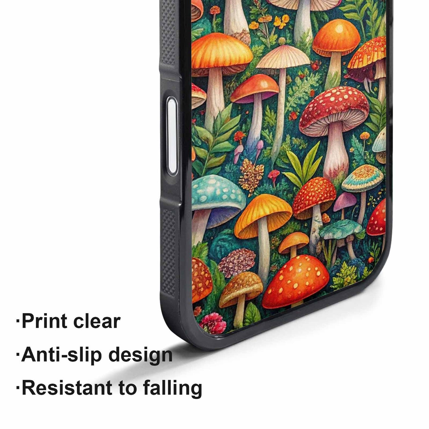 iPhone 17 Air Case — Mushrooms Botanicalmushrooms P Fvz Floral, Unique Phone Case Design