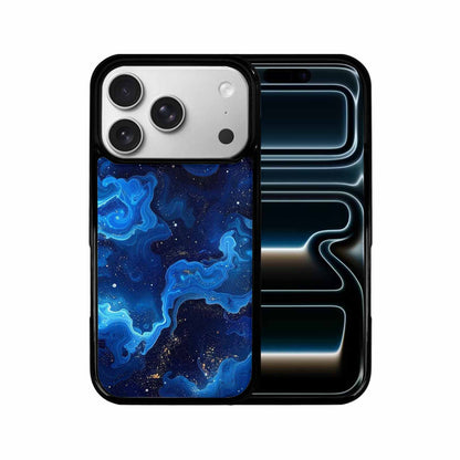 iPhone 17 Pro Case — Galaxy Art Blue Starfield Small Galaxy, Customized Protective Case