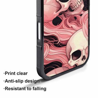 iPhone 17 Air Case — Skull Dark Art Gothic Print Gothic, Custom Art Phone Cover