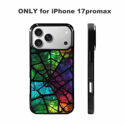 iPhone 17 Pro Max Case — Neon Camo Spider Camo, Custom Phone Case
