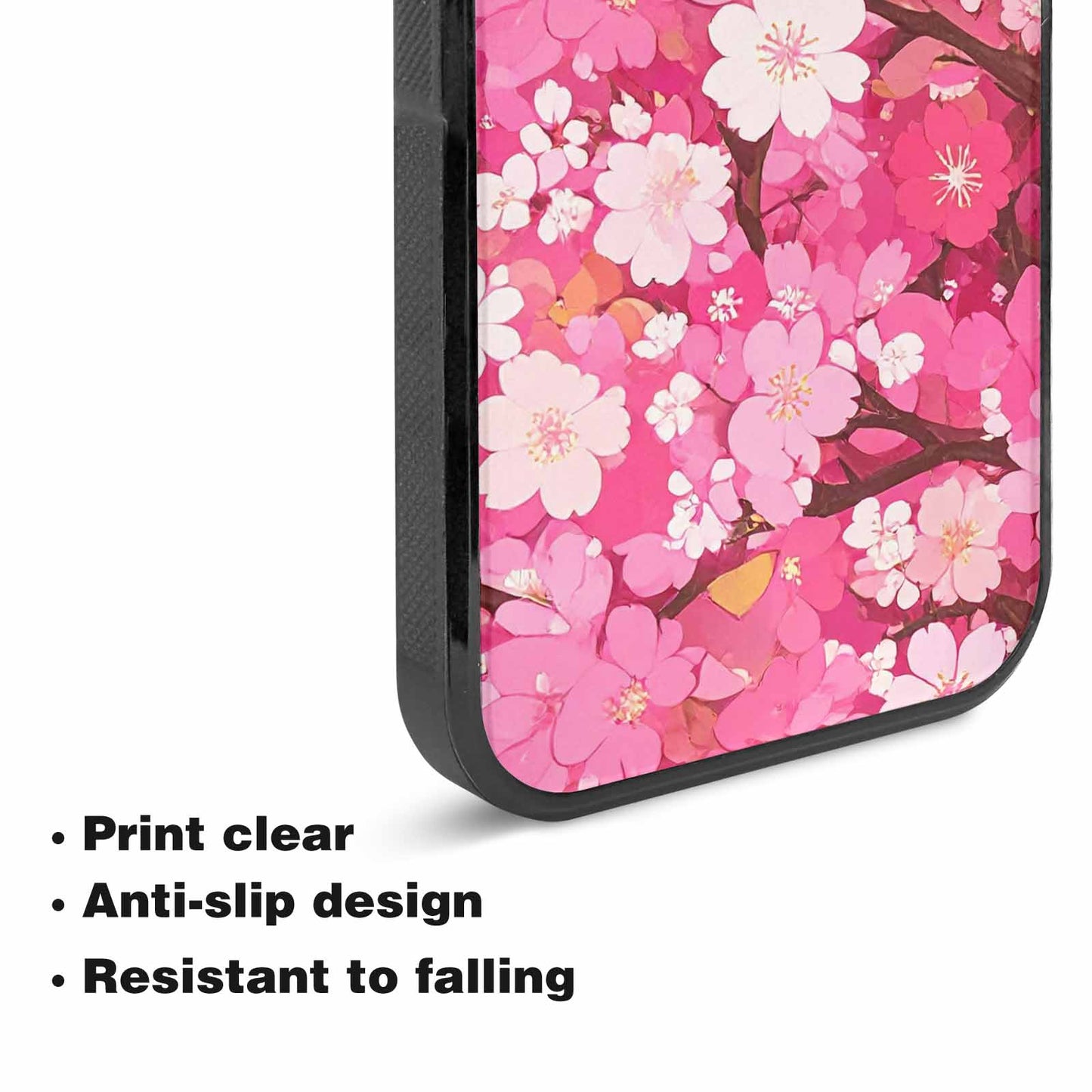 iPhone 15 Plus Case — Cherry Blossom Branch Cherry Blo E7l, Custom Printed Phone Case