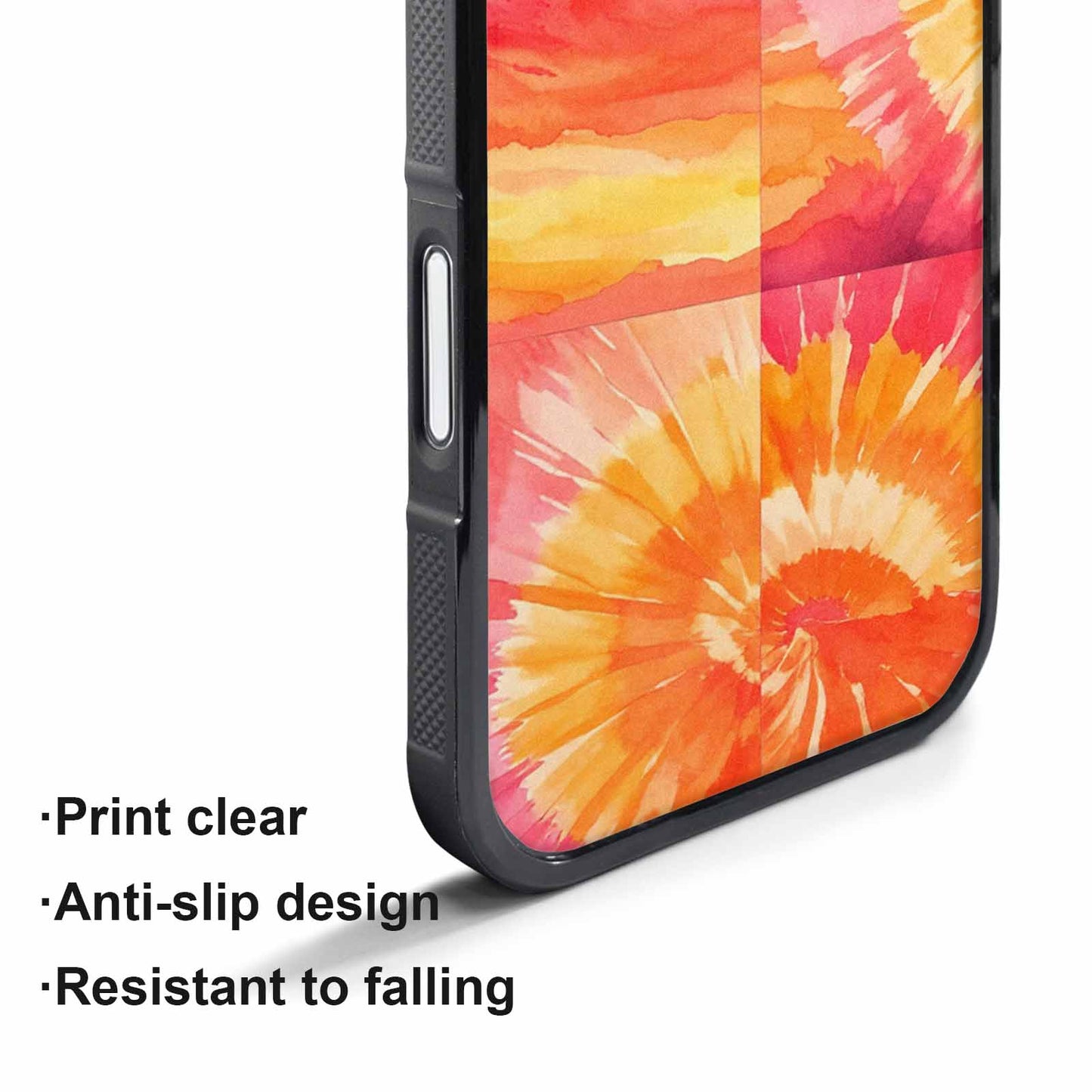 iPhone 17 Air Case — Tie Dye Sunset Wash Blended Tie, Custom Print Case Cover