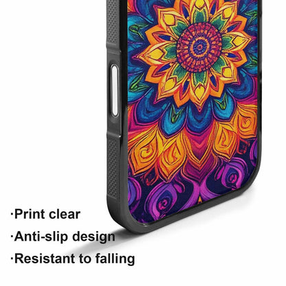 iPhone 17 Case — Tie Dye Mandala Art Tie Dye, Custom Designed Case Cover