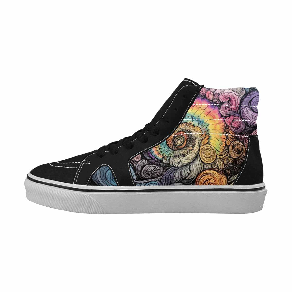 MEN'S Tie High Top Canvas Y2K Shoes