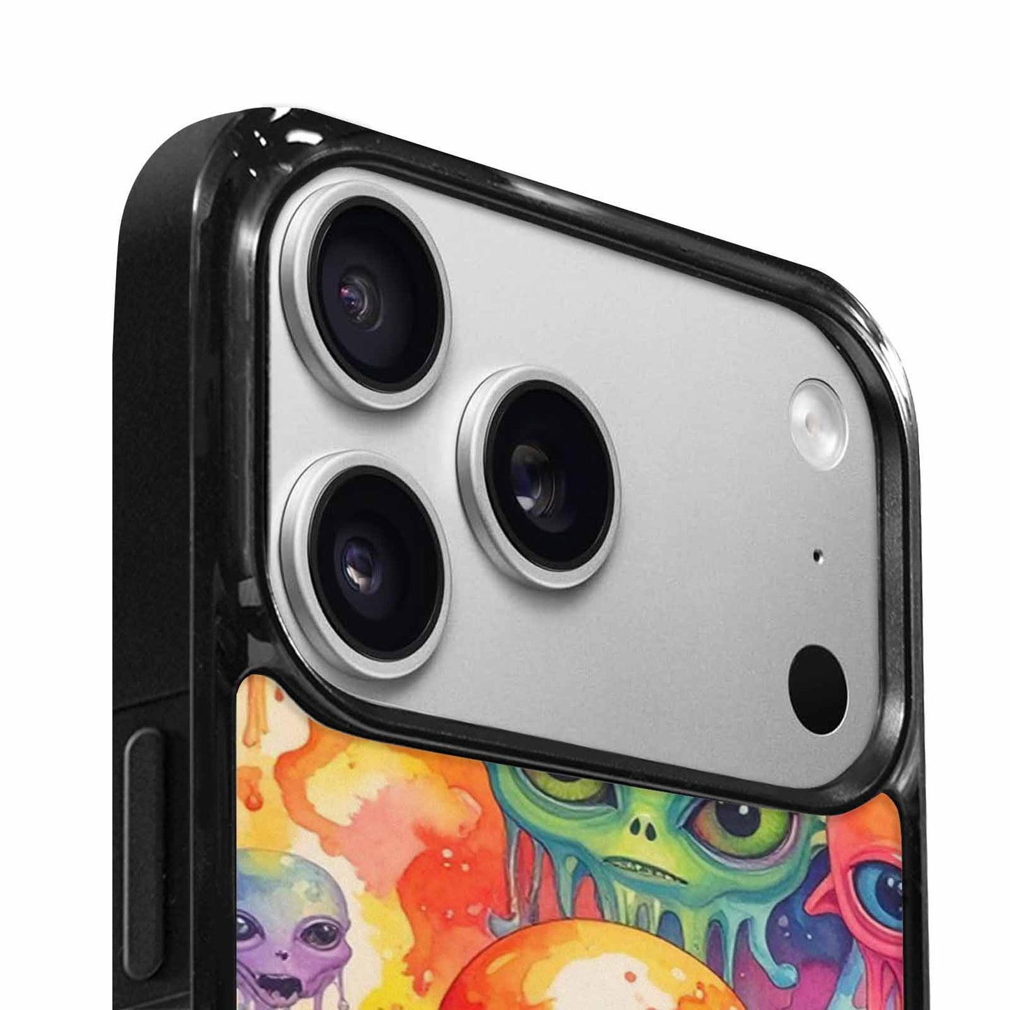 iPhone 17 Pro Case — Aliens Tie Dyemelting Aliens P Tie, Customized Protective Case