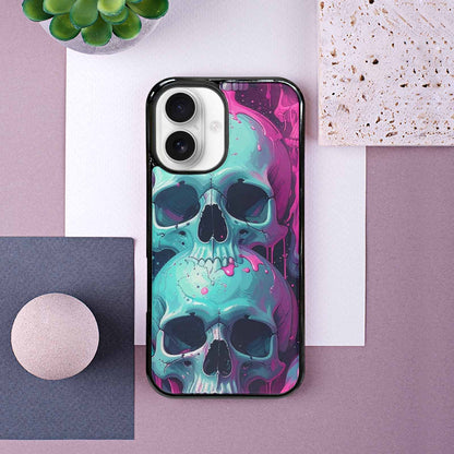 iPhone 16 Case — Thousands Of Skulls Custom, Custom Printed Phone Case
