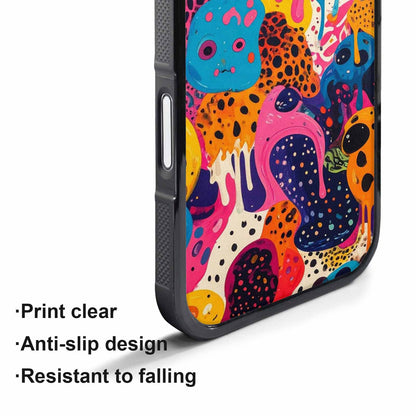 iPhone 17 Pro Case — Melting Aliens Pattern Hundreds Of Alien, Custom Phone Case