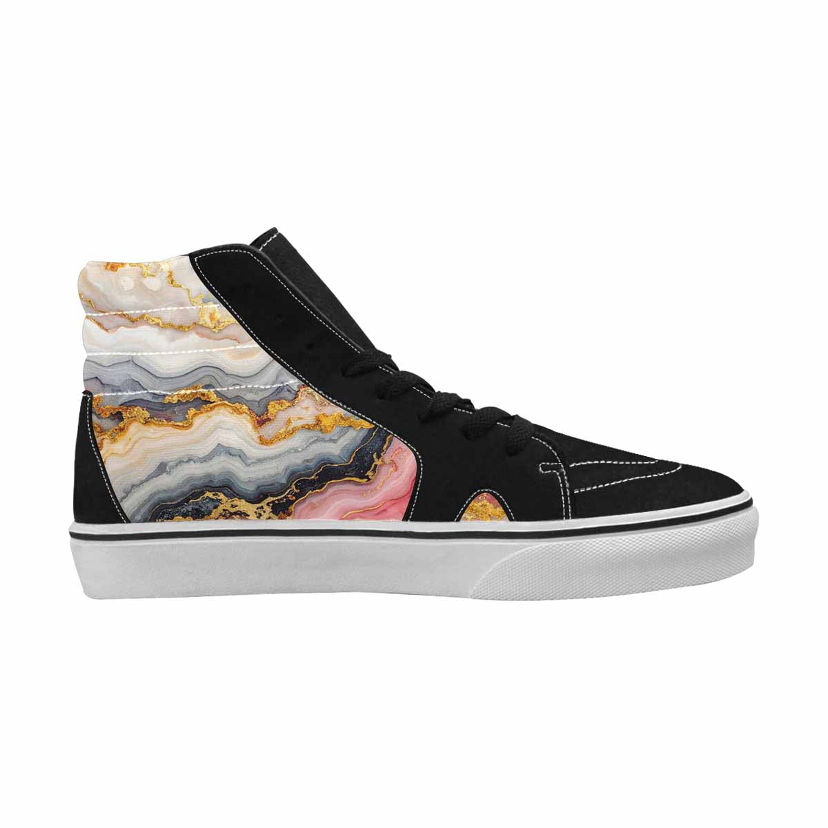 MEN'S Marble Vein High Top Canvas Dreamlike Shoes