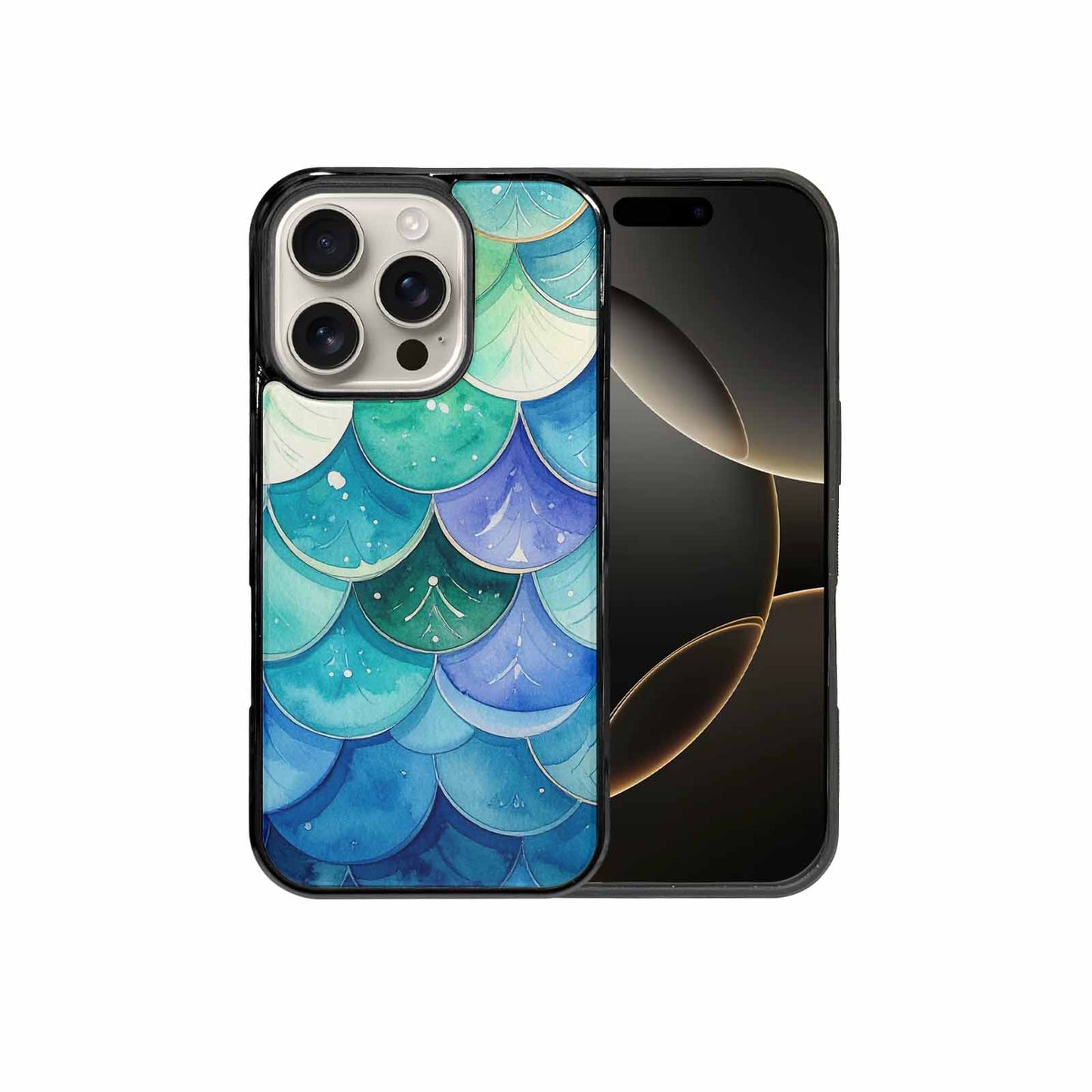 iPhone 16 Pro Case — Mermaid Scale, Custom Made Phone Cover