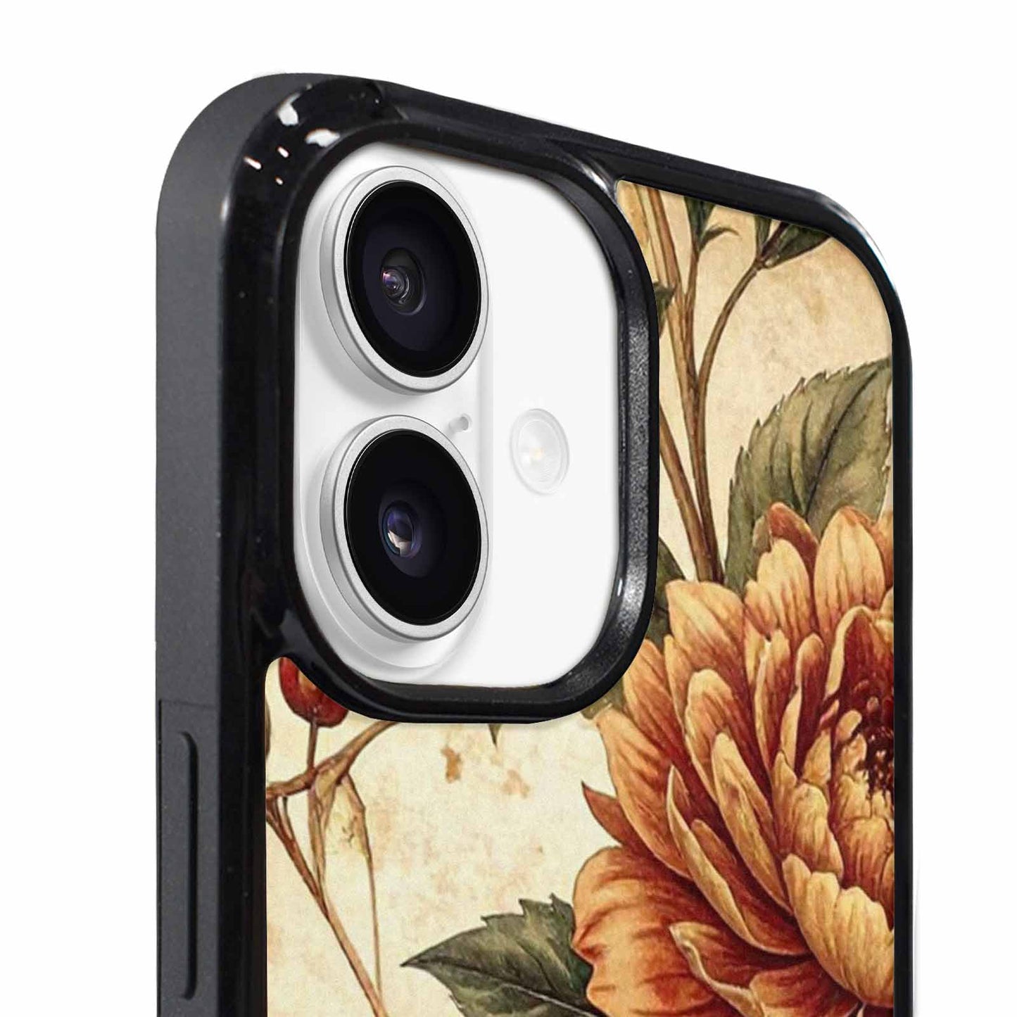 iPhone 17 Case — Vintage Botanical Art Pattern Floral, Custom Phone Case