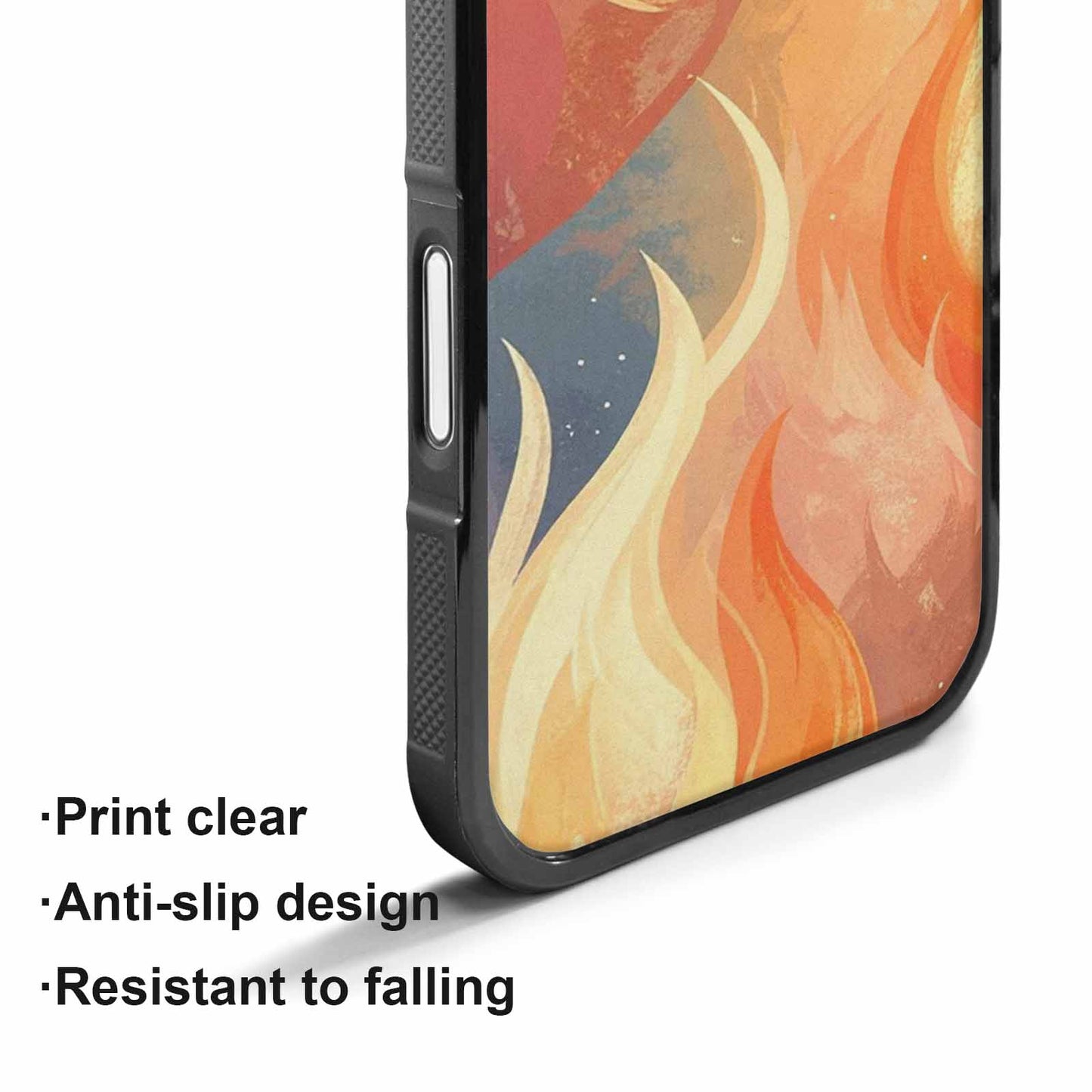 iPhone 17 Case — Retro Easter Flame Retro Vintage, Custom Art Phone Cover