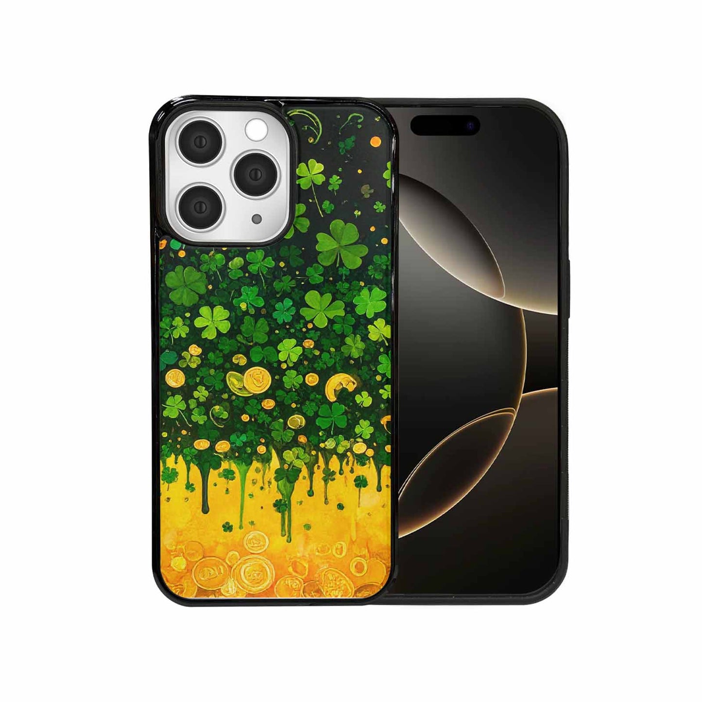 iPhone 15 Pro Max Case — St Patrick\'s Clover St Patrick\'s Clover, Custom Phone Case