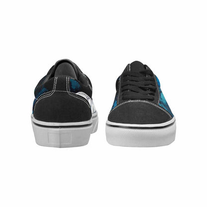 WOMEN'S Dinosaur Burst Lace-Up Canvas Dark Academia Sneakers