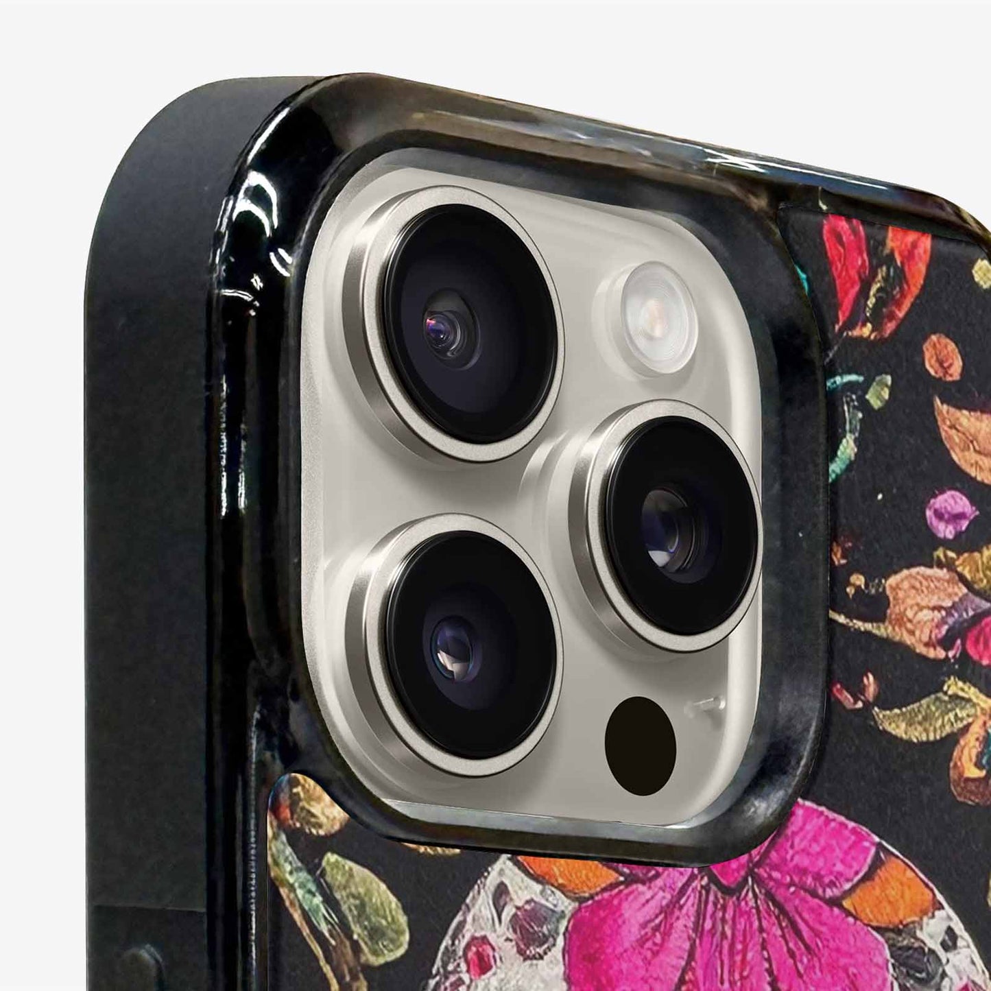 iPhone 16 Pro Max Case — Colorful Dia De Los Muertos Sugar, Custom Printed Phone Case