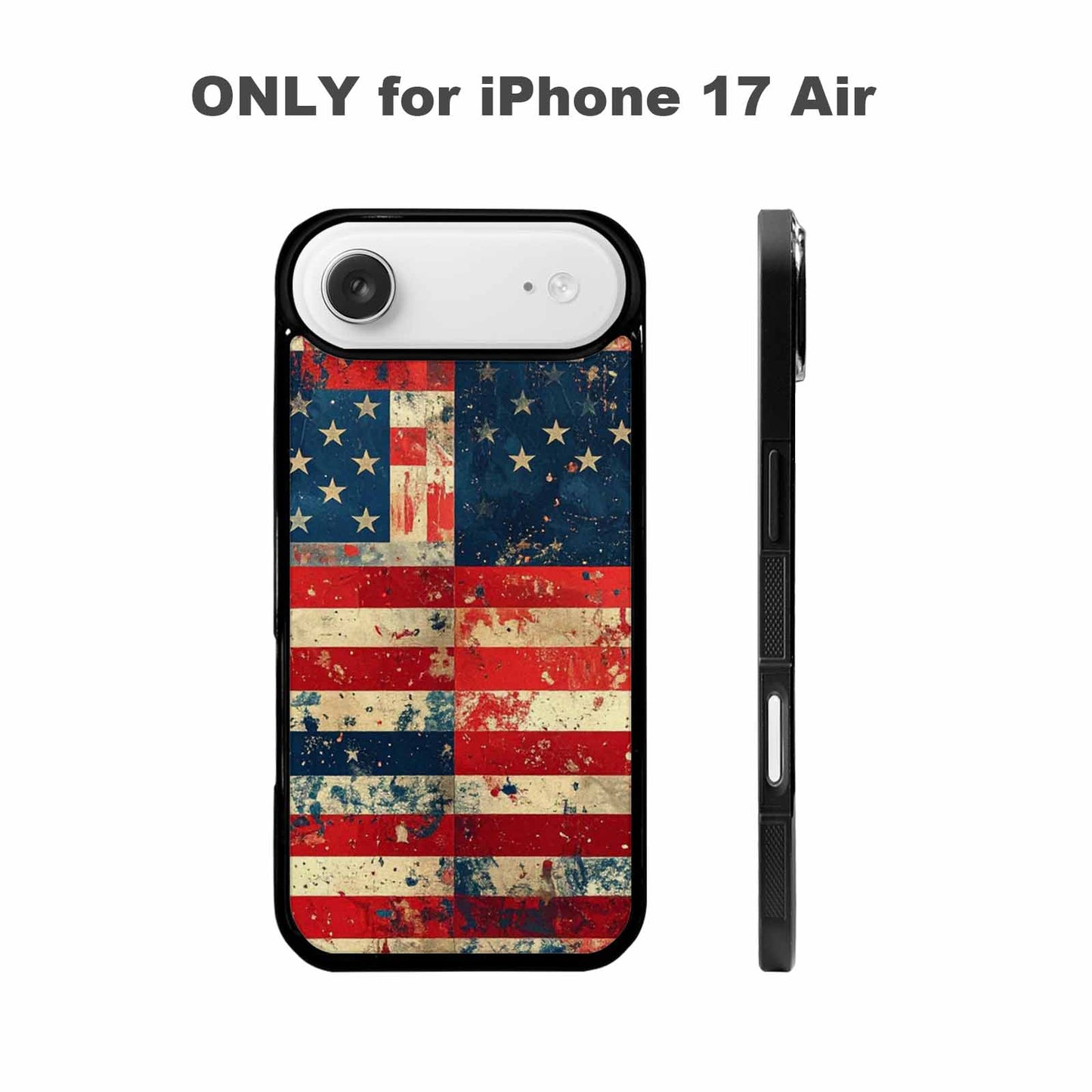 iPhone 17 Air Case — Small American Flag Stars And Galaxy, Custom Designed Case Cover