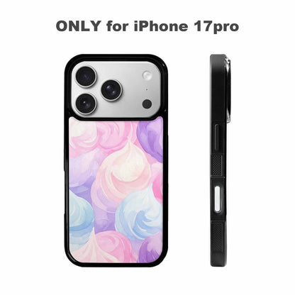 iPhone 17 Pro Case — Tie Dye Pastel Dream Blended Tie, Custom Art Phone Cover