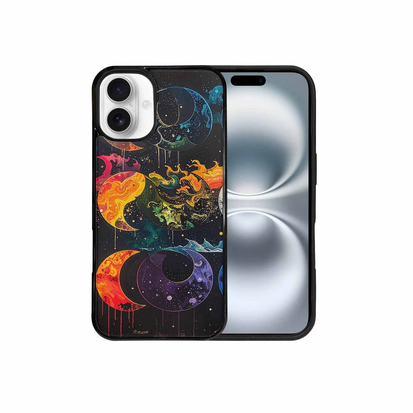 iPhone 16 Plus Case — Yin Yang Yin And Yang Symbol, Custom Designed Case Cover
