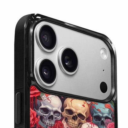iPhone 17 Pro Case — Skulls And Roses Skulls And Gothic, Unique Phone Case Design