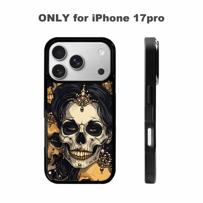 iPhone 17 Pro Case — Skull Dark Art Gothic Print Gothic, Original Design Phone Case