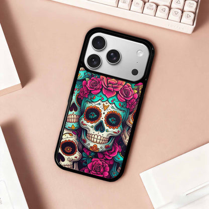 iPhone 17 Pro Case — Skull Dark Art Gothic Print Gothic, Customized Protective Case