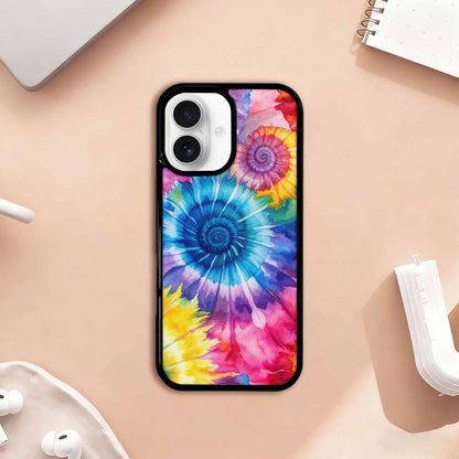 iPhone 17 Case — Small Tie Dye Swirl Tie Dye, Customized Protective Case
