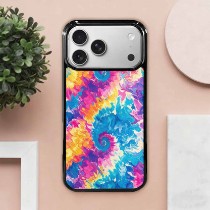 iPhone 17 Pro Max Case — Small Tie Dye Swirl Tie Dye, Custom Printed Phone Case