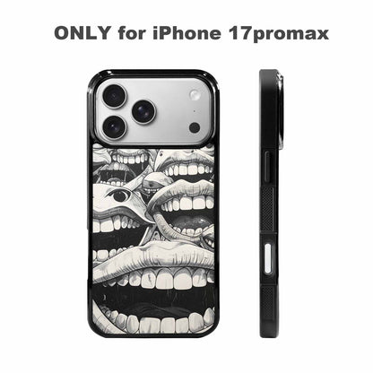 iPhone 17 Pro Max Case — Seamless Repeating Pattern Of Cartoon Cute, Personalized Phone Case