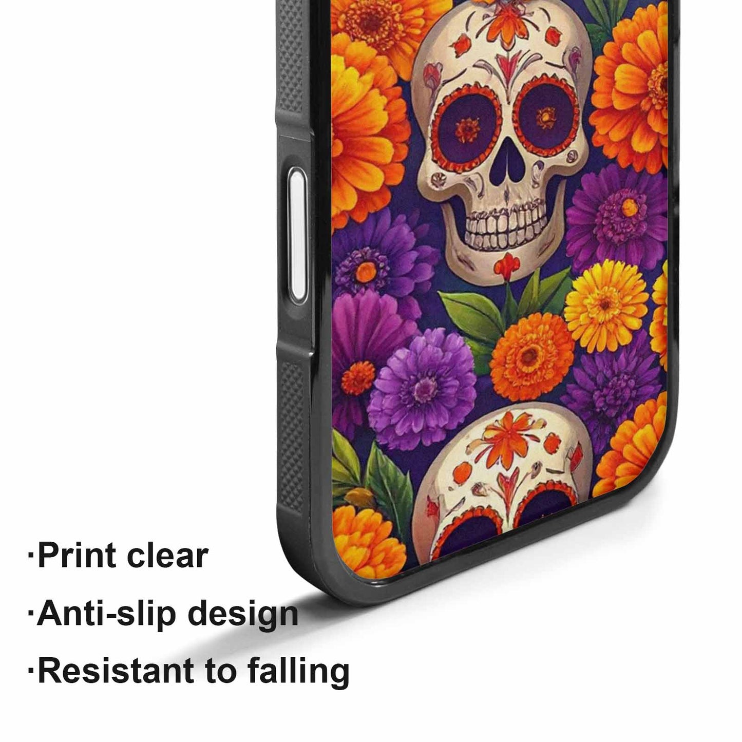iPhone 17 Case — Skull Dark Art Gothic Print Gothic, Custom Designed Case Cover
