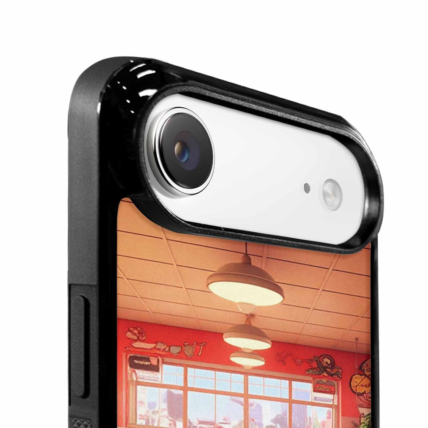 iPhone 17 Air Case — Diner Cartoon Art Pattern Retro Vintage, Custom Printed Phone Case