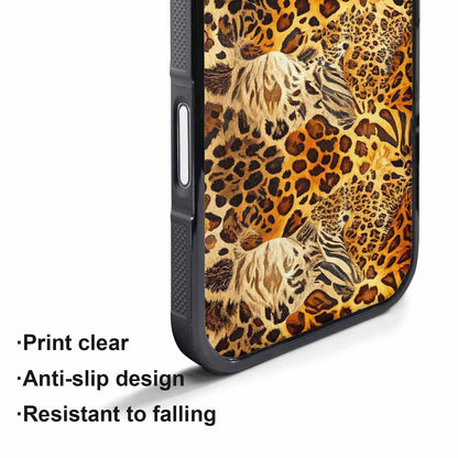 iPhone 17 Pro Case — Small Animal Print Pattern Randomly Animal, Custom Art Phone Cover