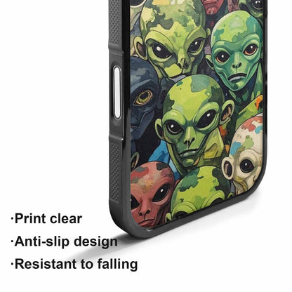 iPhone 17 Case — Aliens Camo Aliens Alien Scifi, Original Design Phone Case