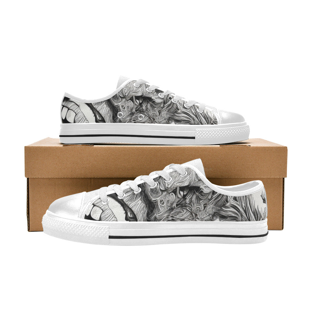 WOMEN'S Freestyle Horror 2 Canvas Y2K Custom Sneakers
