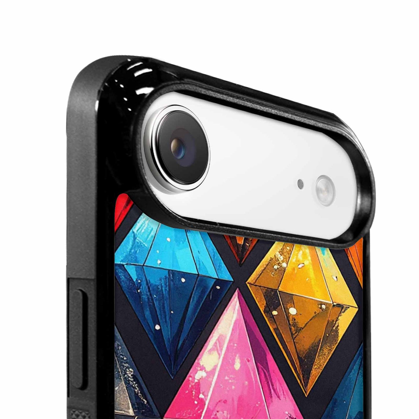 iPhone 17 Air Case — Vintage Summer Diamond Retro Vintage, Custom Print Case Cover