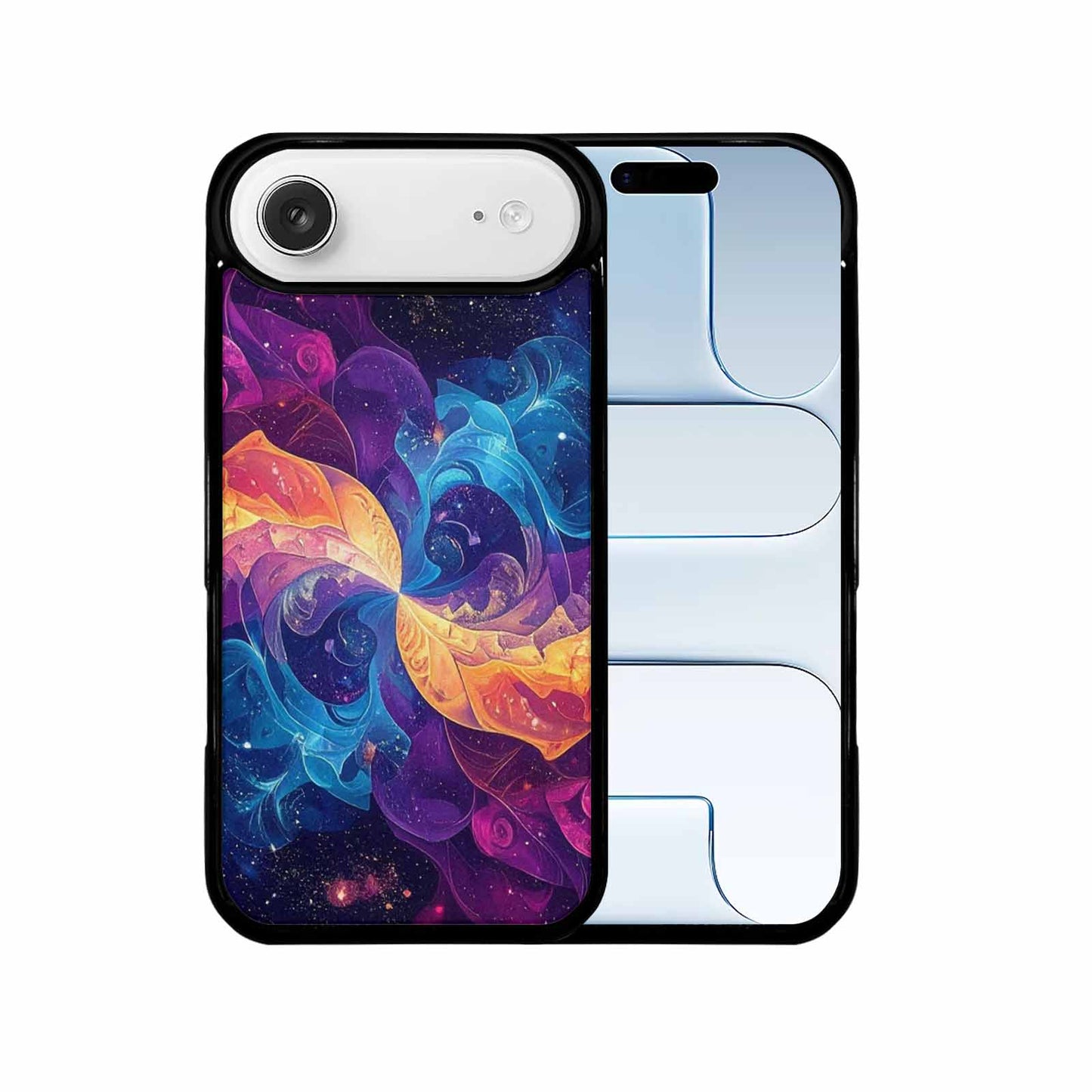 iPhone 17 Air Case — Rose Galaxy Art Seamless Pattern Galaxy, Custom Art Phone Cover