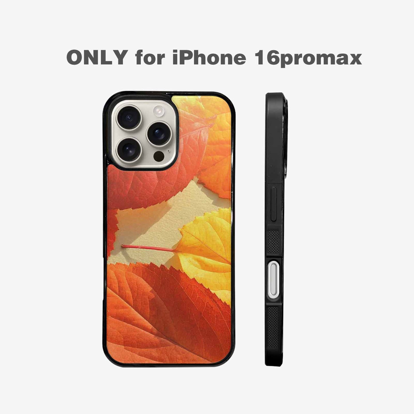 iPhone 16 Pro Max Case — Autumn Leaves, Unique Phone Case Design