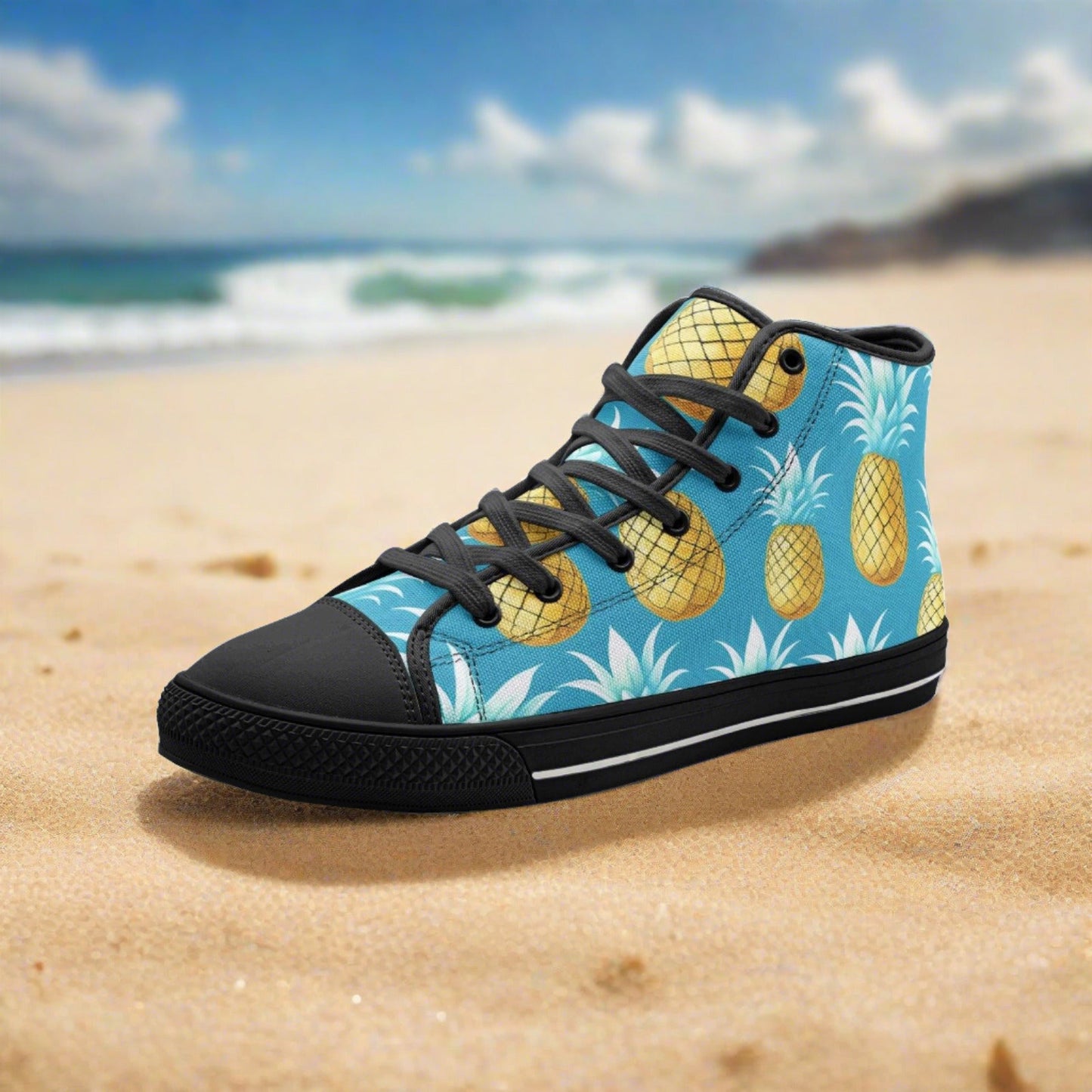 Aurora Borealis Rainbow Vivid Bold Art - Freaky Shoes | Custom Art Sneakers