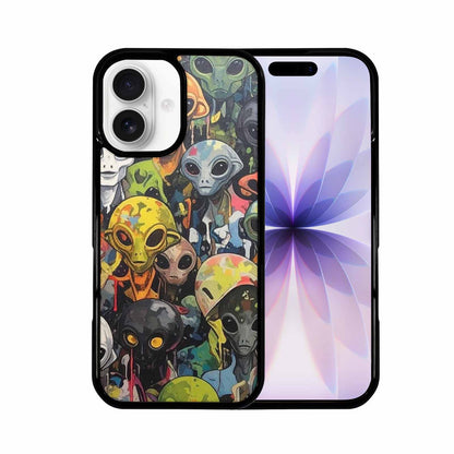 iPhone 17 Case — Aliens Camo Aliens Alien Scifi, Unique Phone Case Design