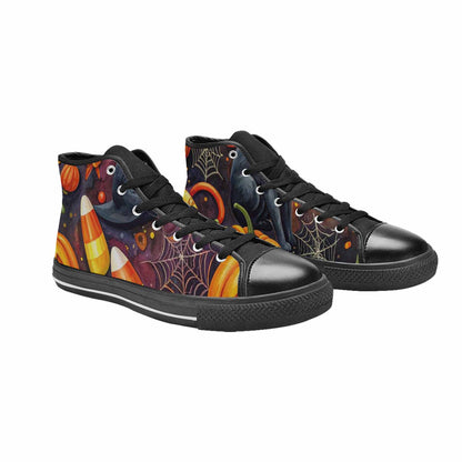 MEN'S Halloween High Top Canvas Dreamcore Custom Shoes