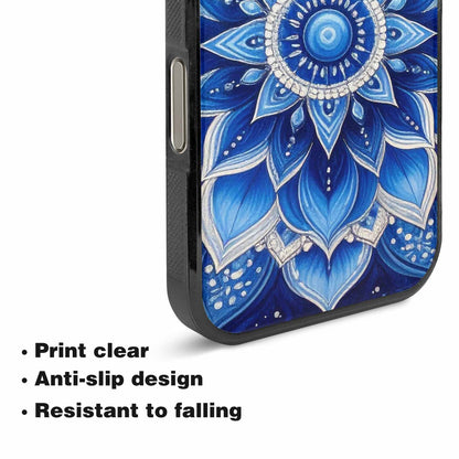 iPhone 16 Pro Case — Mandala Bohemian Print Edge To Edge, Custom Designed Case Cover
