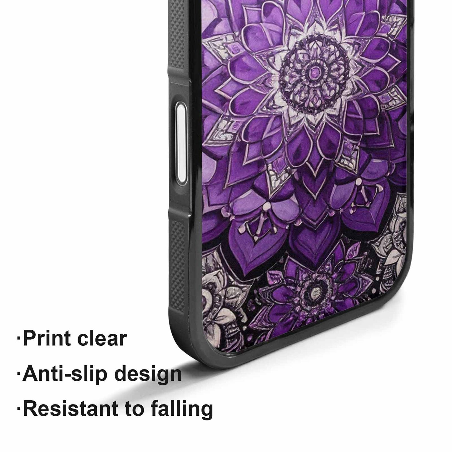 iPhone 17 Case — Small Mandala Pattern, Randomly Floral, Customized Protective Case