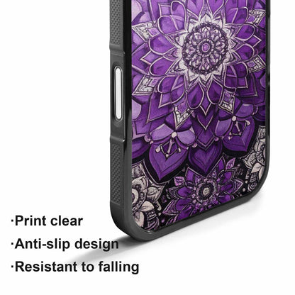 iPhone 17 Case — Small Mandala Pattern, Randomly Floral, Customized Protective Case