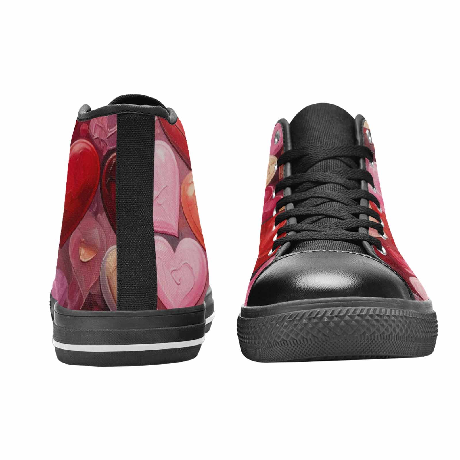 MEN'S No Words Or High Top Canvas Neon Fantasy Shoes
