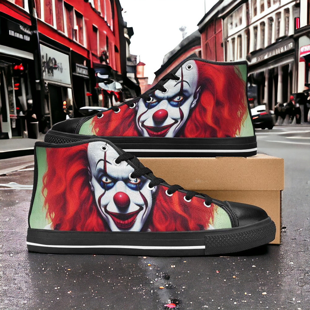 Koi Green Emerald Unique MEN Bold Art - Freaky Shoes | Custom Art Sneakers
