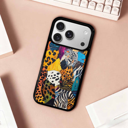 iPhone 17 Pro Case — Full Color Vibrantanimal Print A Animal, Custom Designed Case Cover