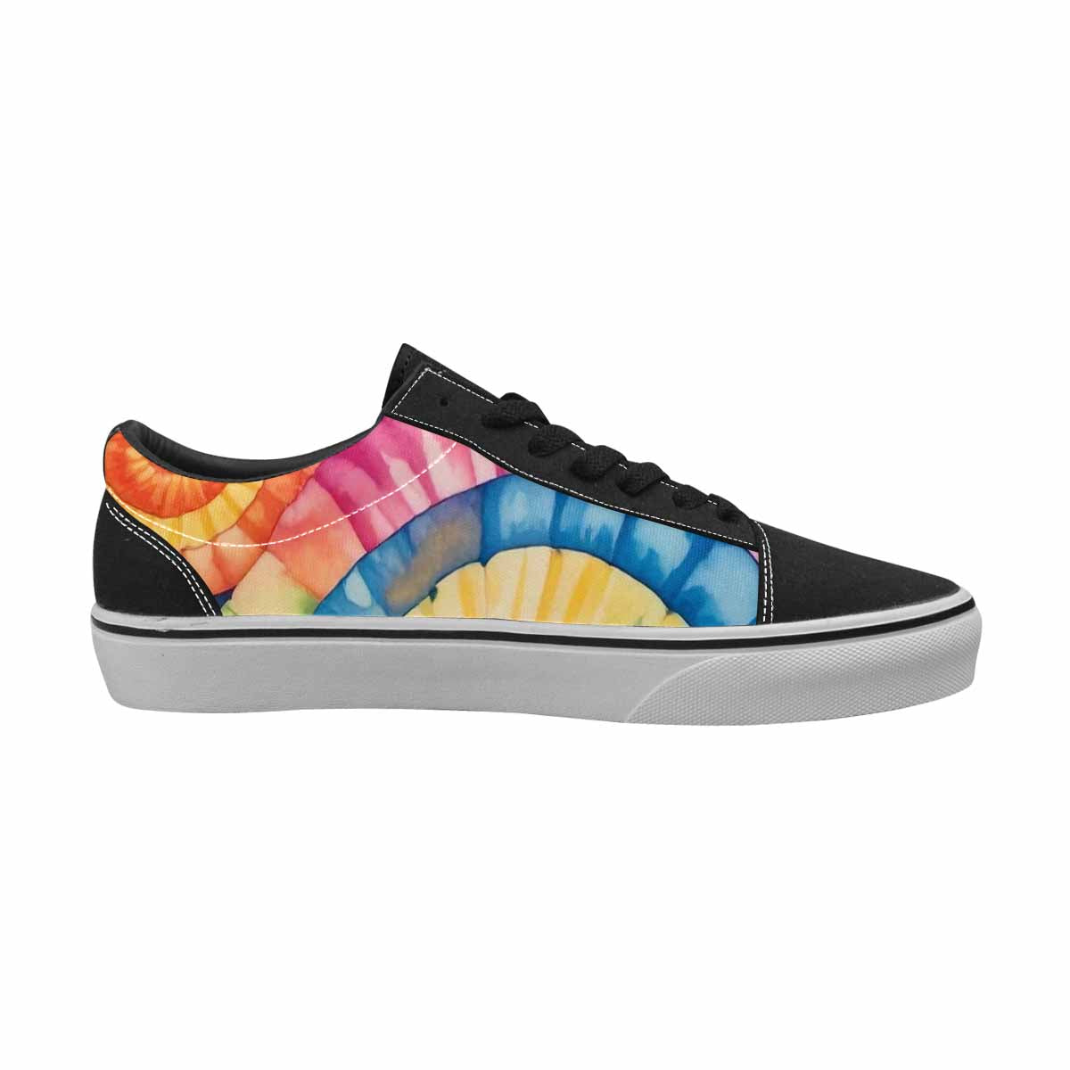 WOMEN'S Tie Lace-Up Canvas Cottagecore Custom Sneakers