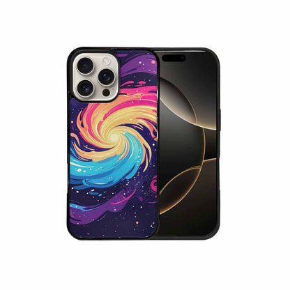 iPhone 16 Pro Max Case — Love Wins Galaxy Seamless Pattern Vibrant, Unique Phone Case Design