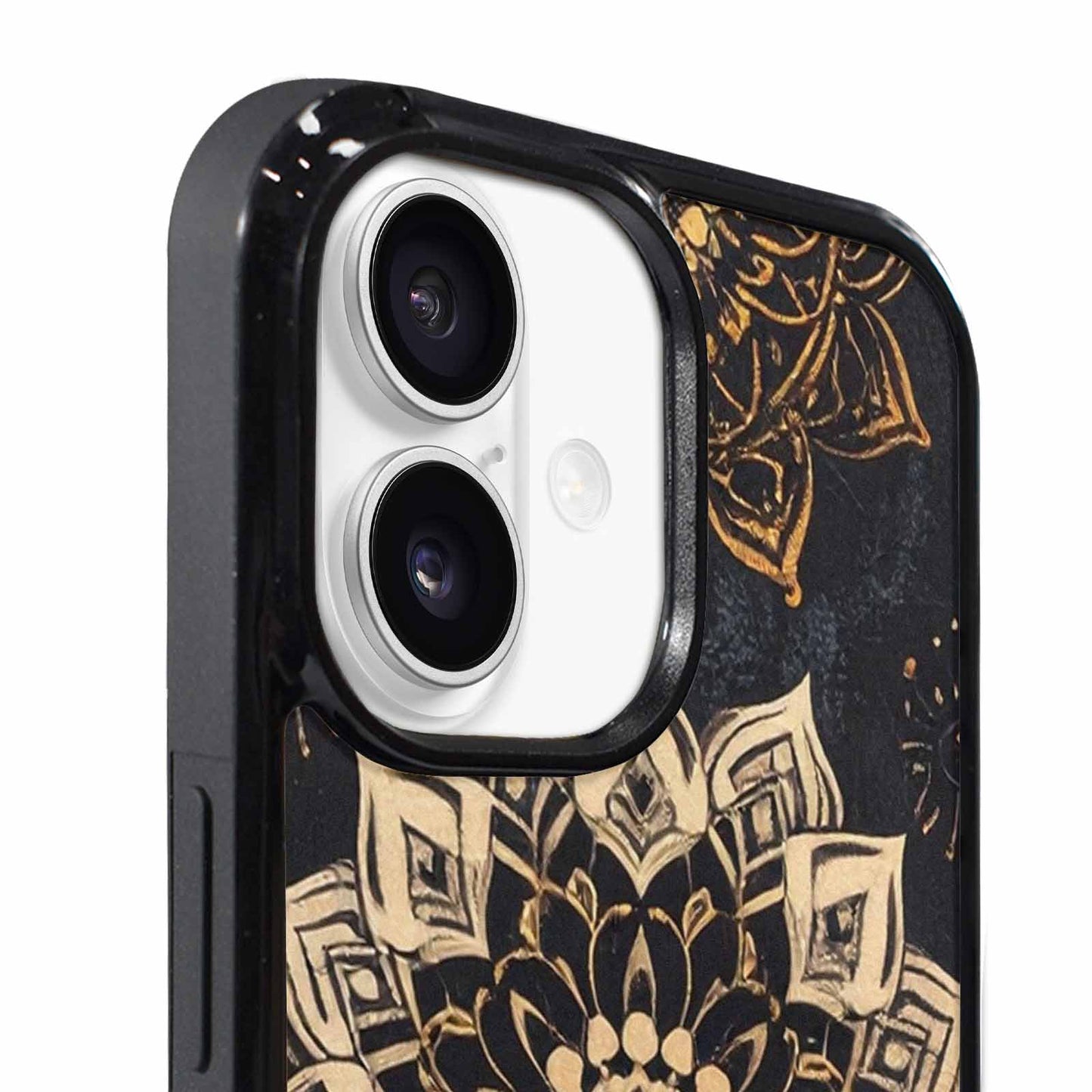 iPhone 17 Case — Small Mandala Pattern, Randomly Floral, Unique Phone Case Design