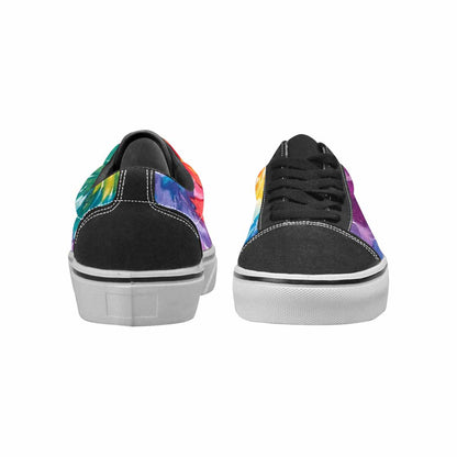 WOMEN'S Tie Lace-Up Canvas Vivid Custom Sneakers